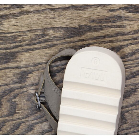 NWT Mia Womens Ophidia Round Toe Strappy Sandal GS1591002 Taupe Brown 8M - Picture 15 of 15